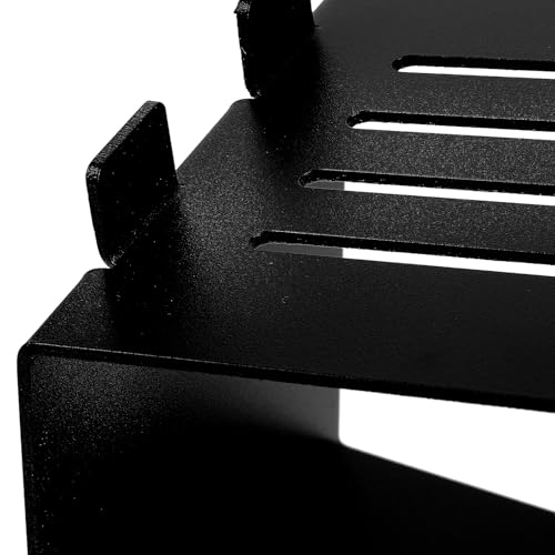 Support pour enceintes de bibliothèque SHINEOFI réglable hauteur alliage noir studio - 3