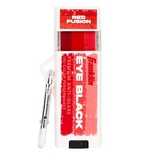 Image of Franklin Sports Eye Black Stick - Baseball Softball + Football - Red Fusion