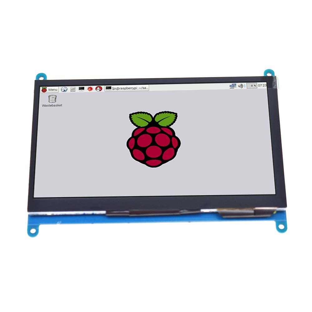 Écran tactile LCD capacitif HDMI 7" 1024 x 600 800 x 480 pour écran portable 3B+/4B (800 x 480)