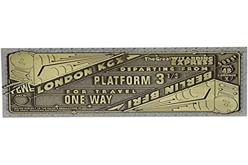 Fantastic Beasts Great Wizarding Express Train Ticket, Limited Edition Metal Collectible, Officially Licensed