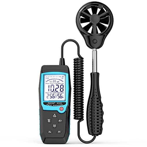 H12 Digital Anemometer Handheld Wind Speed Meter with Extended Wind