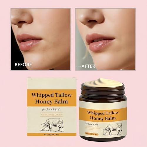 LANGSTON Whipped Beef Tallow Balm with Honey, 4.23oz — view 4