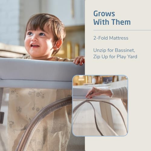 Maxi-Cosi Calao Travel Playard & Bassinet - Classic Oat - image 5