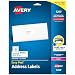 Avery 5260 Easy Peel Mailing Address Labels, Laser, 1 x 2 5/8, White (Pack of 750)