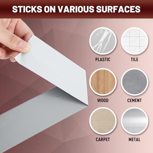 Image of Duct Tape, 12 Roll Silver Tape, Multi Packing Tape, 30 Yards x 2 Inch Grey Tape, Heavy Duty Waterproof Duct Tape, Tear by Hand and No Residue, Bulk for Home Use, Repairs and Office Supplies