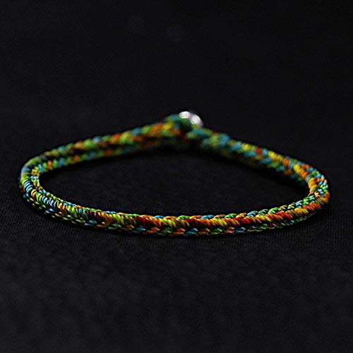 Corde tibétaine Perle bijou tressé pour votre séance de méditation yoga