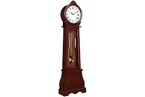 Rustic Style Grandfather Clock - Perfect for Elevating Your Living Room Decor