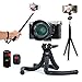 Produktbild Fotopro Kamera Handy Stativ, Upgrade Flexibles Einziehbares Reisestativ mit Bluetooth Steuerung und Smartphone Klemme für Camera Action Cam Smartphone(RM Series)