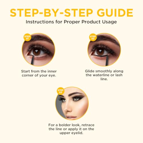 Image of Orgatre Boldgaze Eye Kajal | Waterproof, Smudgeproof - 24 Hours Long Stay - Darkest Black- One Swipe Application - Vitamin E, Provitamin B5 and Castor Oil - 0.35 Gm, Matte Finish (Pack of 2)