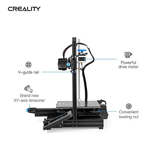 Impressora 3D Creality Modelo Ender 3 V2 com Placa 32 Bits