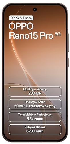 OPPO Reno15 Pro 5G 12GB-512GB Negro (Dusk Black) Dual SIM