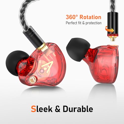 Image of Audiovance Vibes 202MC USB-C HiFi Wired Earbuds, Type-C Headphones with Mic