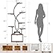 DTK Plant Stand Indoor with Grow Lights,62.5
