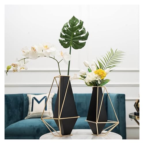Vase géométrique en céramique idéal pour habiller la table à manger - 4