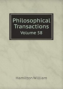 Paperback Philosophical Transactions Volume 58 Book