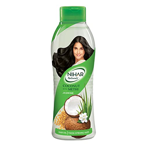 Image of Nihar Naturals Jasmine Hair Oil - 400 ml & Nihar Shanti Amla Badam Hair Oil, 500 ml