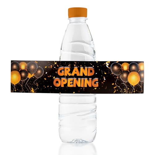 URROMA Grand Opening Water Bottle Labels