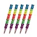 5PCS Stackable Pencils Cartoon Bear Building Block Pencils 5 in 1 Writing Pencil for Kid Birthday Christmas Gift Children's Pencil