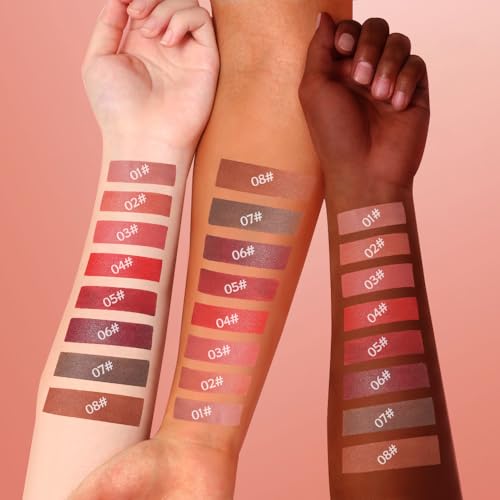 Image of Classic Red Lip Matte Lip Liner Pencil - Smooth & Moisturizing Lip Pencil for Precise Contour, Rich Color Payoff, Lightweight Everyday Lip Makeup, Twist-Up Design,04#