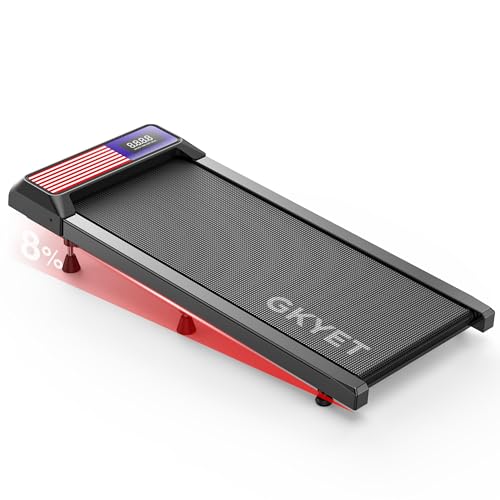 Walking Treadmill Pad with 8% Incline for Home, Under Desk Treadmill for Home Office, 2.5HP Quiet...