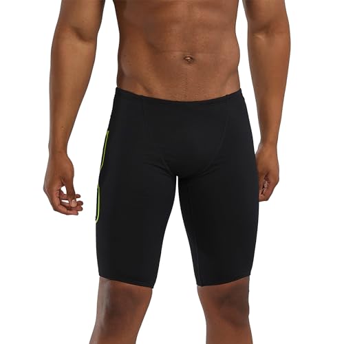 TYR Jammer Homme Maillot de Bain anti-irritation qui ne se détend pas en piscine