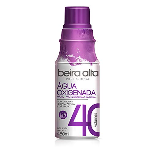 Água Oxigenada Cremosa 450Ml 40 Volumes Unit, Beira Alta