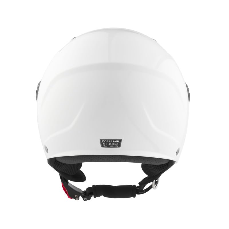 Kask motocyklowy dziecięcy Half Jet, BHR 838 dzieci, skuter kask dla dzieci ECE 22.06, osłona antyzarysowań i mikrometryczna wyzwalacz