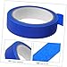 HOUDERCO 6Rolls Blue Masking Tape Wide Residue Adhesive for Automotive Painting Home Renovation Industrial Use Vivid Color for Sharp Lines Yards Each