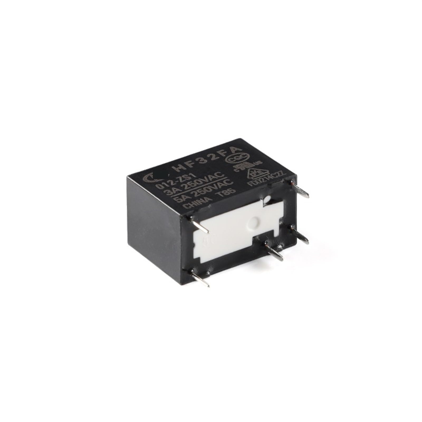 Relais HF32FA-012-ZS2 micro relais circuit imprimé 12V 3A - 7