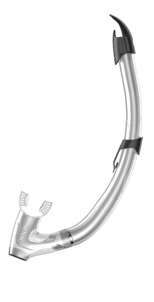 SEAC Fast, Snorkel for Scuba Diving and Snorkelling Activities with Purge Valve, Suitable for Adults