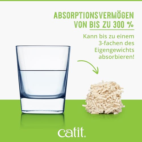 Catit Go Natural Katzenstreu mit Bentonit | für Mehrkatzenhaushalte | 6,4kg – Ansicht 7