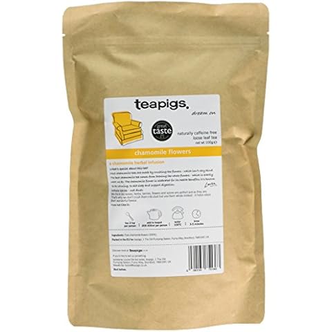 Teapigs Chamomile Flowers Loose Tea Made with Whole Flowers (1 Pack of 100g) Cover