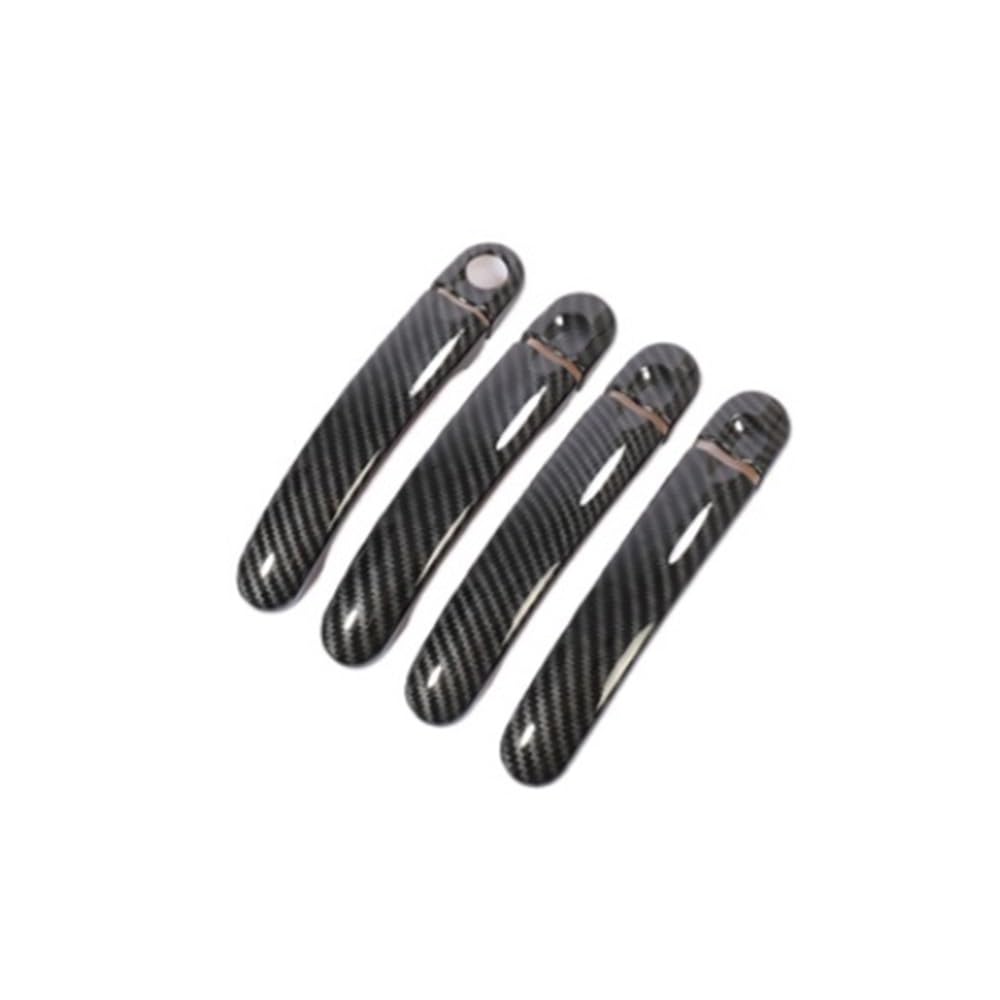 HIIAW Car Door Handle Cover Trim for Jetta for MK5 for Golf for Plus for for GTI 2006-2010 Car Door Handle Cover Cup Bowl Trim Styling Accessories