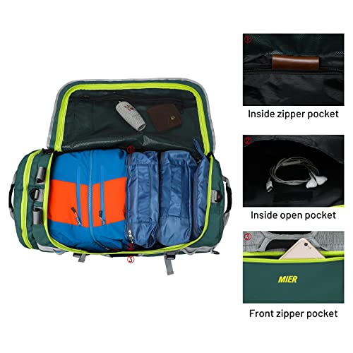 MIER-Large-Duffel-Backpack-Sports-Gym-Bag-with-Shoe-Compartment-Heavy-Duty-and-Water-Resistant