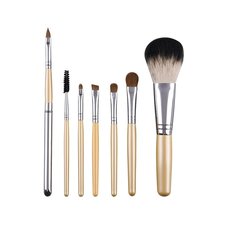 Ensemble complet d'outils de beauté 7 pinceaux de maquillage à offrir - 3