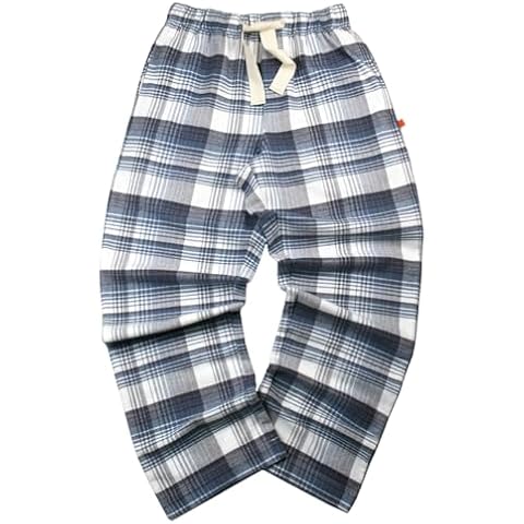 Mini Vanilla 100% Cotton Check Pyjama Bottoms Cover