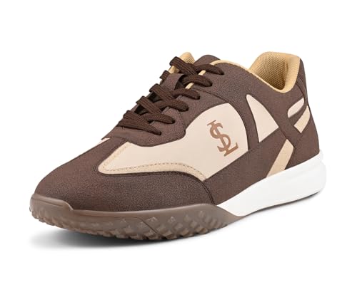 Image of LOUIS STITCH Men's Casual Lightweight Lace-Up Sneakers for Men| Cushioned Comfort | TPR Sole | Lightweight & Comfortable Casual Lace-Up Shoes | LSP-SNK-AVI-Low Top Sneakers