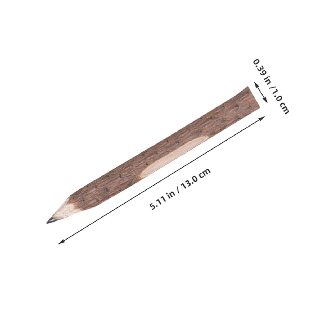 SHINEOFI 50piezas Lápices De Madera Naturales De Pack De Lápices Portátiles Para Estudiantes Herramienta De Dibujo y Escritura Biodegradables y Prácticos