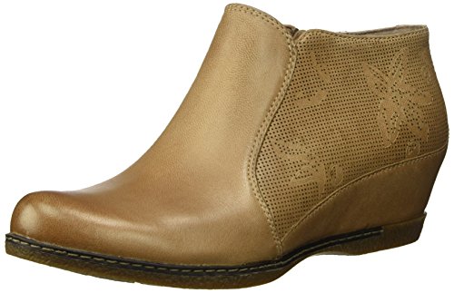 Dansko Women's Luann Ankle Boot, Taupe Burnished Nubuck, 36 M EU (5.5-6 US)