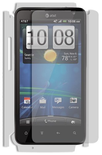 Skinomi Full Body Skin Protector Compatible With Htc Vivid (Screen Protector + Back Cover) Techskin Full Coverage Clear Hd Film #TOP14