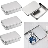 Design avec coins arrondis : les bords des récipients à crème sont arrondis et lisses, sans bavures, et le design humanisé avec des coins arrondis peut bien protéger vos mains et éviter les rayures sur la peau. En même temps, la surface lisse de la boîte en métal est parfaite pour écrire et peut vous aider à distinguer les articles.