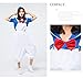 WSJDE Donald Duck Disfraz de Cosplay para Mujer, Disfraz de Marinero de...
