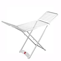 Vileda Clothes Airer, White, 55 x 18 x 126 cm