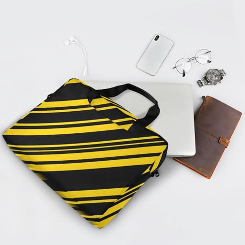Bolso para portátil ALAZA negro y amarillo 13-15.6 pulg miniatura 7