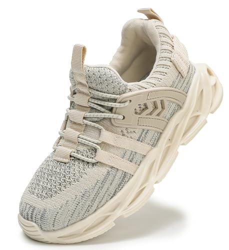 DADAWEN Toddler/Little Kid Boys Girls Lightweight Breathable Sneakers Strap Athletic Tennis Shoes for Running Walking