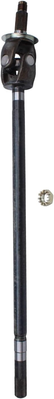 Detroit Axle - Front Right Axle for 2003 2004 2005 2006 2007 2008 Dodge Ram 2500 3500 Passenger Side Axle Assembly w/U-Joint Replacement