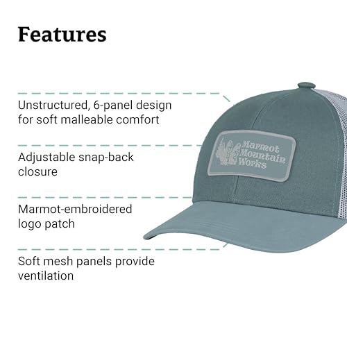 Image of Marmot Unisex-Adult Retro Trucker Hat