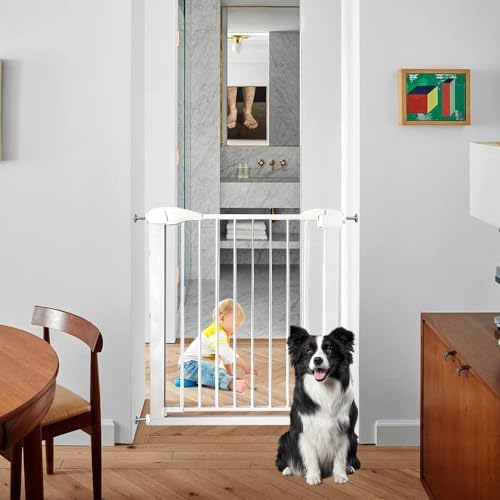 Panana Stair Gates,Baby Safety Gate Home Pet Dog Barrier Stair Safe