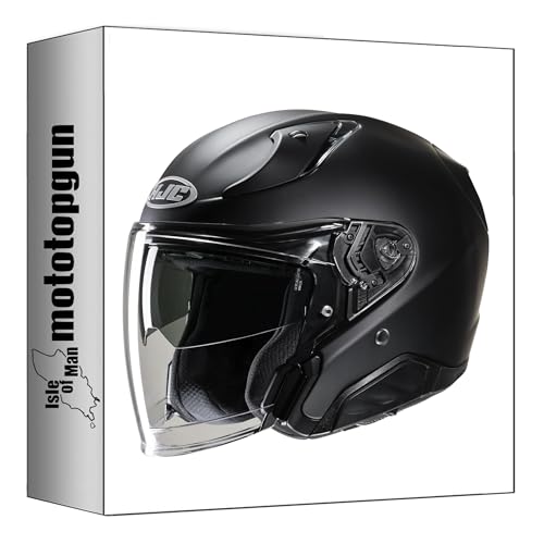 Casque jet moto HJC RPHA 31 noir mat S écran solaire intégré