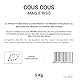 Bongiovanni Bontà Naturali Mais- und Reis-Cous-Cous 5 kg BIO, glutenfrei